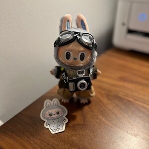 Authentic Labubu Macaron with outfit